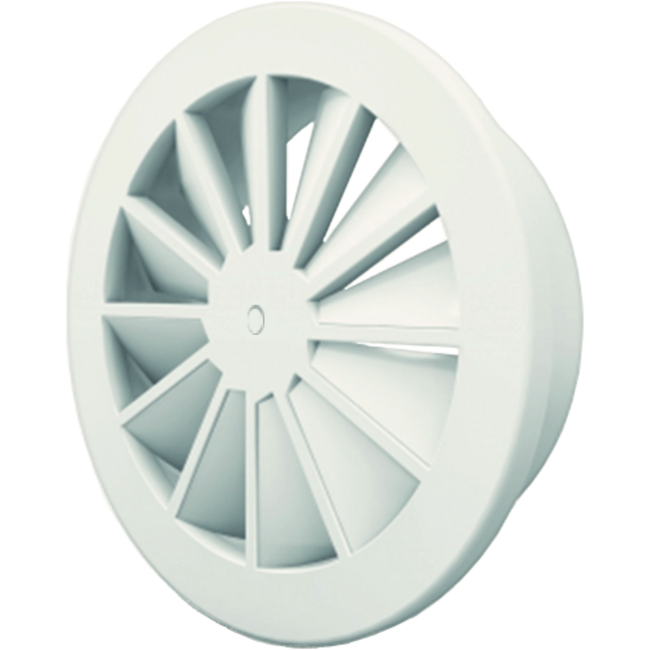 Swirl diffuser 250 mm diameter with screw fixing - mixed colour RAL 9016
